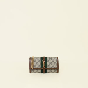 Gucci Multicolor Jackie 1961 Chain Wallet