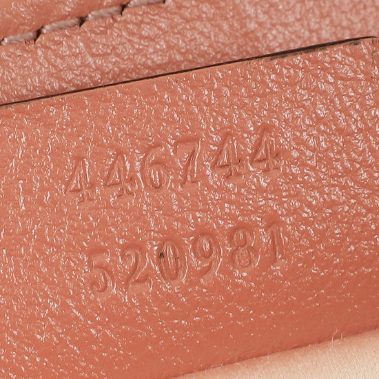 Gucci Pink Sequins GG Marmont Flap Small Shoulder Bag-Gucci-THE CLOSET