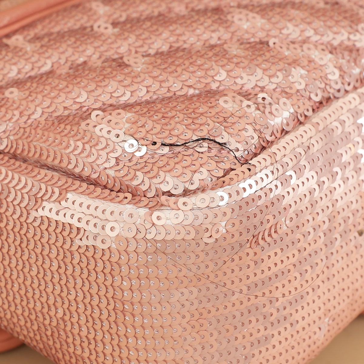 Gucci Pink Sequins GG Marmont Flap Small Shoulder Bag-Gucci-THE CLOSET