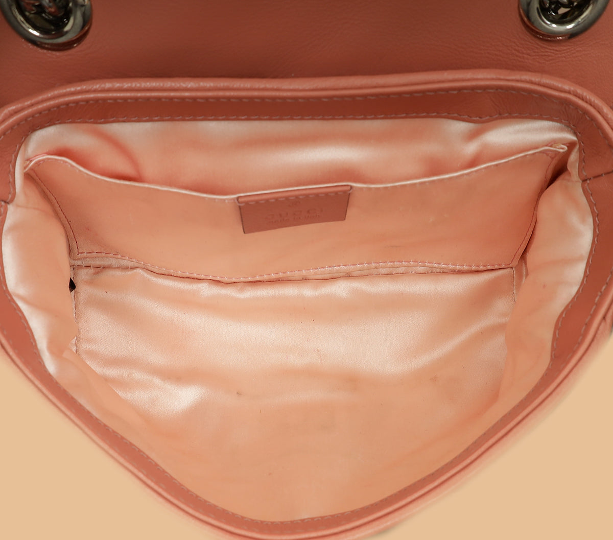 Gucci Pink Sequins GG Marmont Flap Small Shoulder Bag-Gucci-THE CLOSET