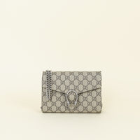 Gucci Bicolor GG Supreme Dionysus Mini Chain Wallet