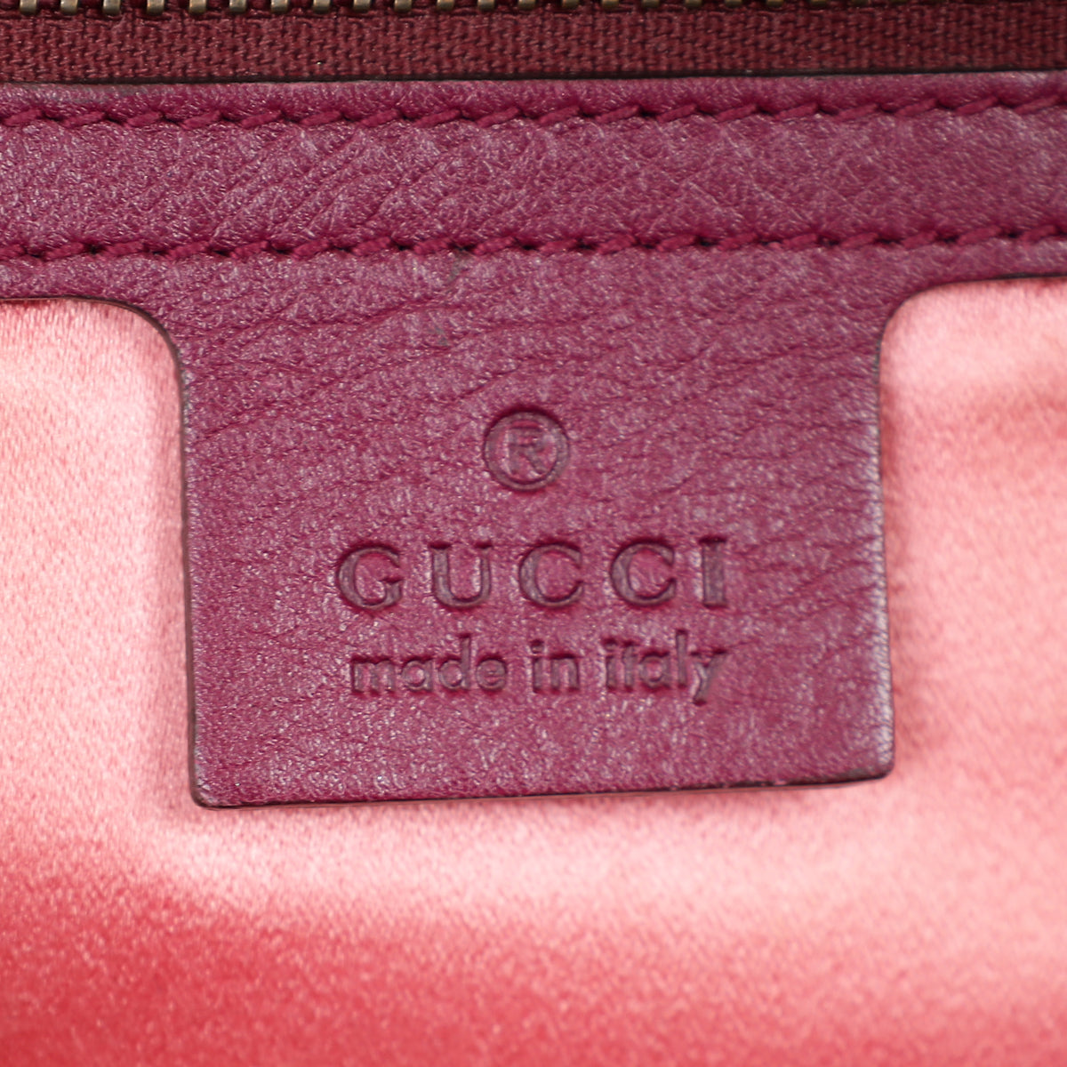 Gucci Violet GG Marmont Velvet Large Shoulder Bag