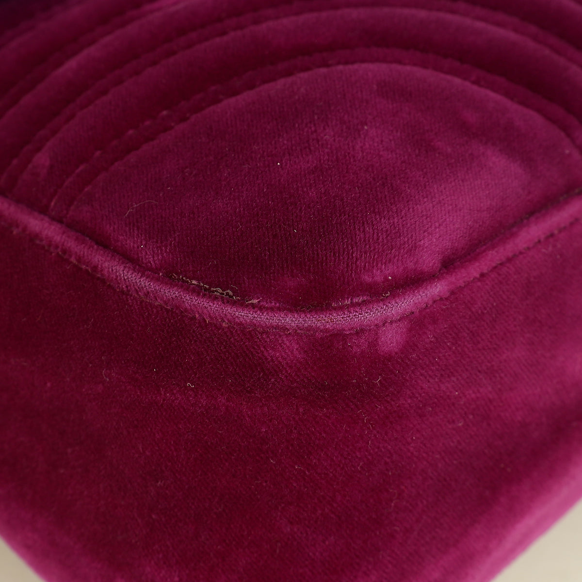 Gucci Violet GG Marmont Velvet Large Shoulder Bag