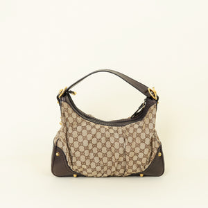 Gucci Tricolor GG Jockey Hobo Medium Bag