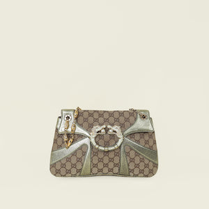 Gucci Bicolor GG Tom Ford Dragon Shoulder Bag