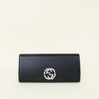 Gucci Black Broadway Crystal Clutch
