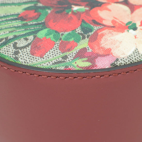 Gucci Bicolor GG Supreme Blooms Print Mini Chain Shoulder Bag