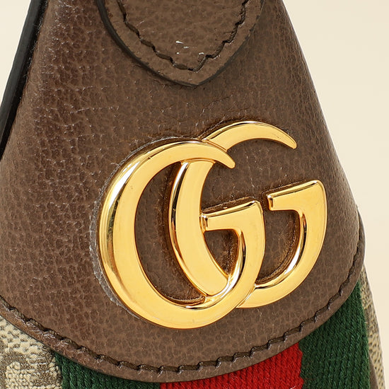 Gucci Ebony GG Supreme Ophidia Small Bag-Gucci-THE CLOSET