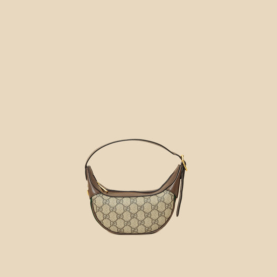 Gucci Ebony GG Supreme Ophidia Small Bag-Gucci-THE CLOSET