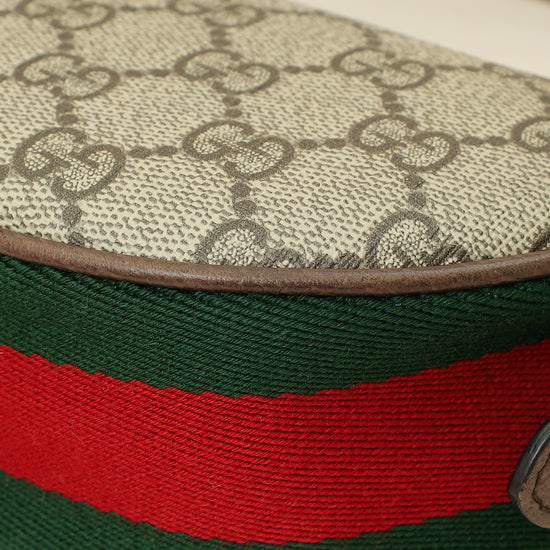 Gucci Ebony GG Supreme Ophidia Small Bag-Gucci-THE CLOSET