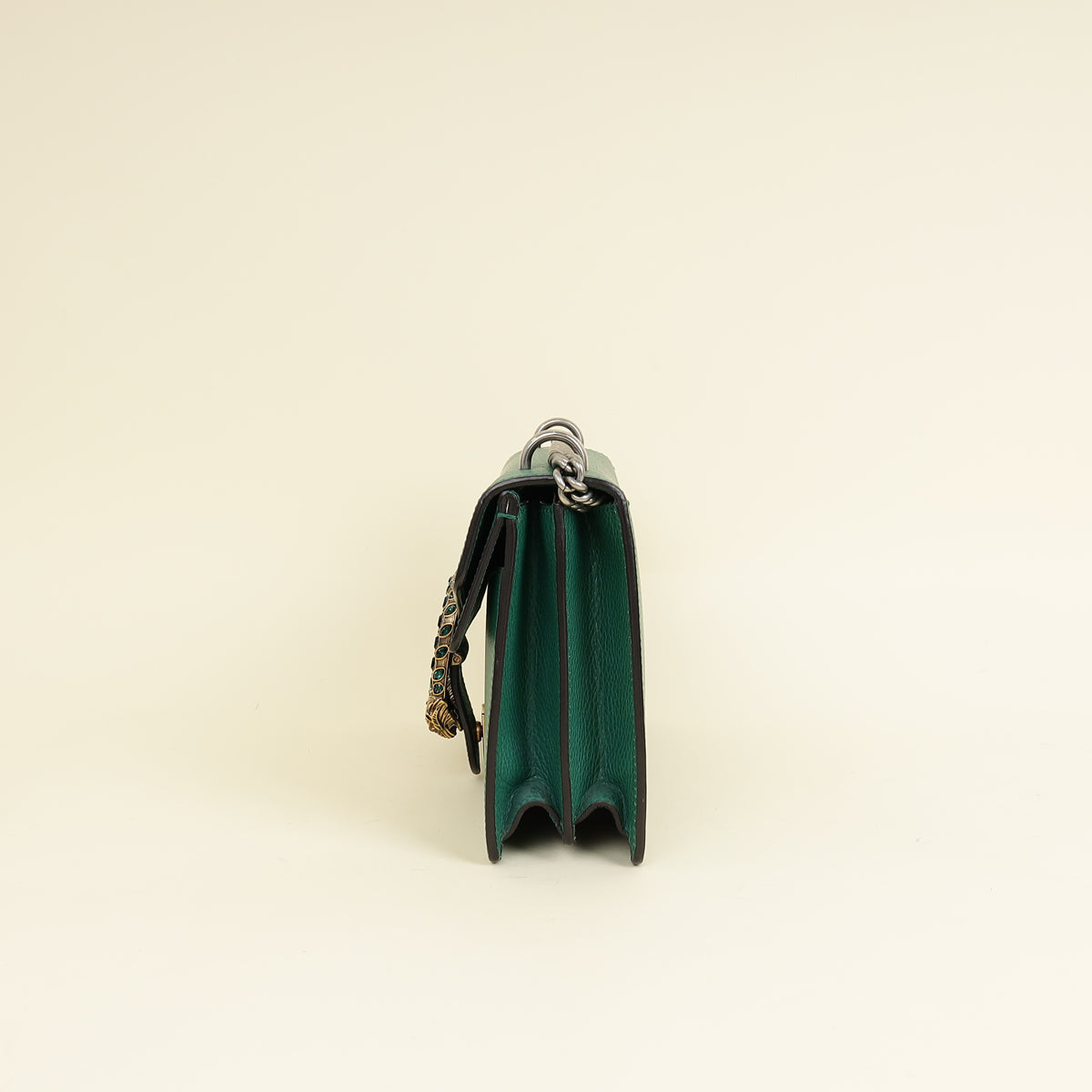 Gucci Green Crystal Dionysus Medium Shoulder Bag-Gucci-THE CLOSET