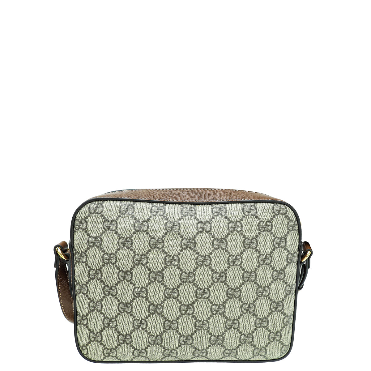 Gucci Bicolor GG Supreme Horsebit 1955 Shoulder Bag-Gucci-THE CLOSET