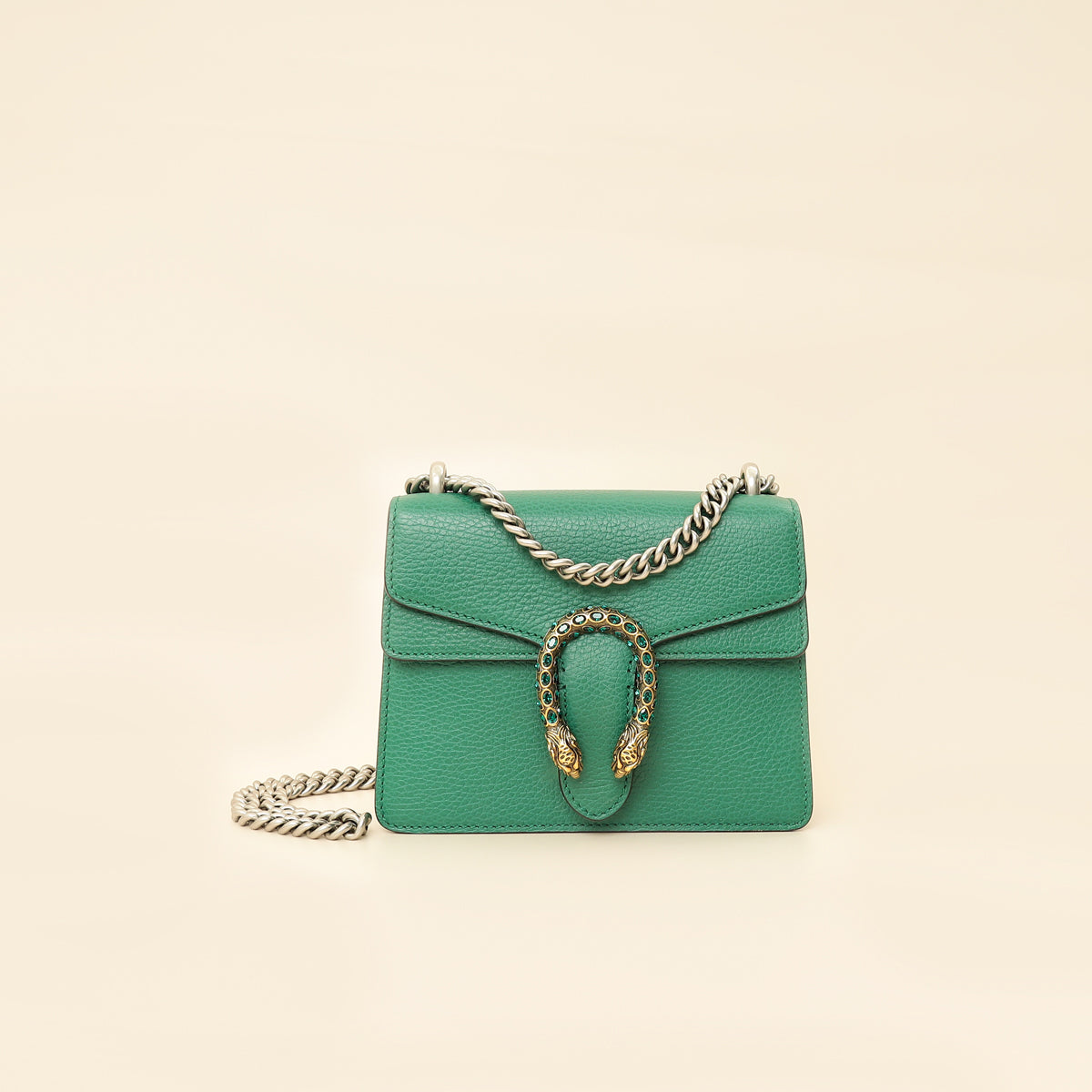 Gucci Green Dionysus Small Shoulder Bag-Gucci-THE CLOSET
