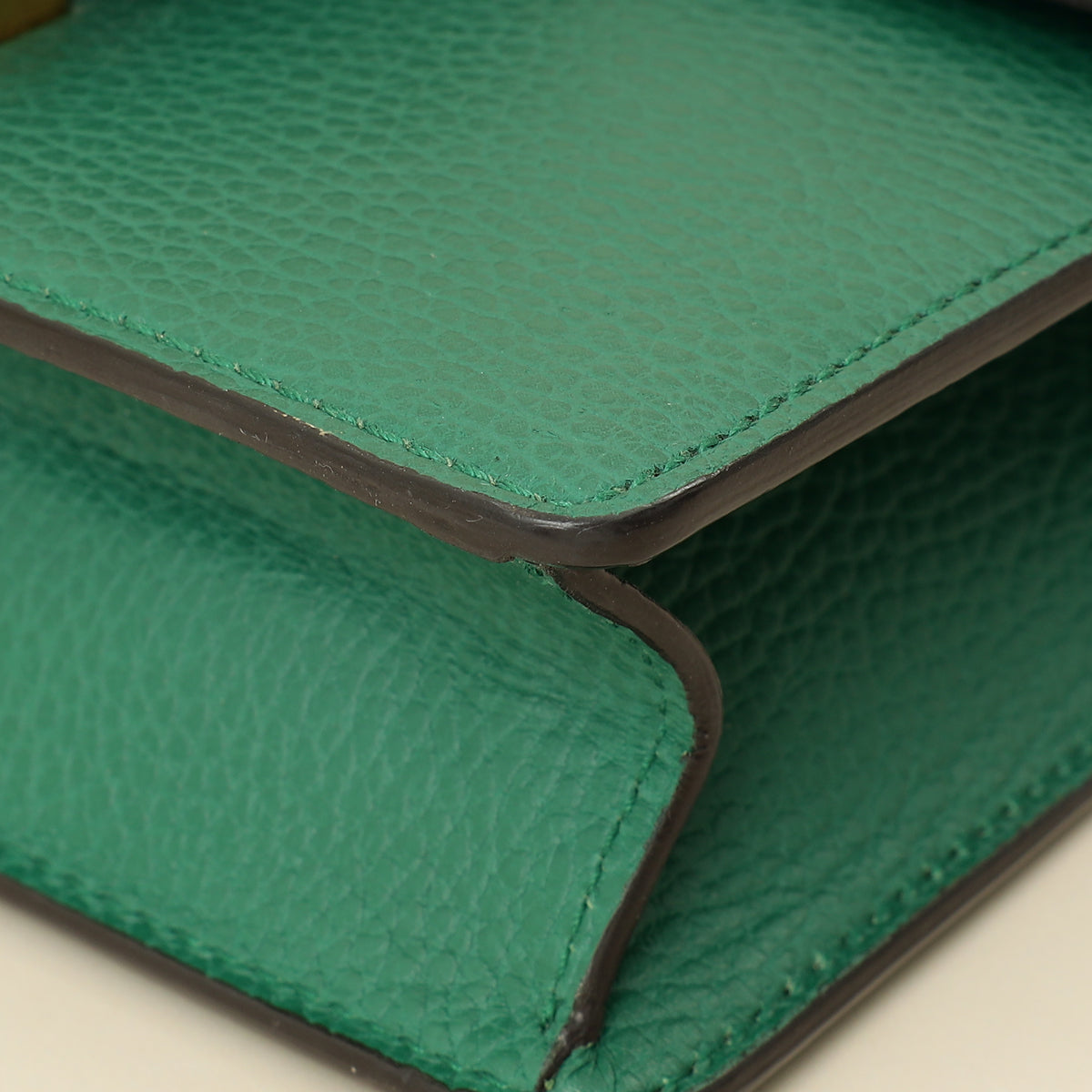Gucci Green Dionysus Small Shoulder Bag-Gucci-THE CLOSET