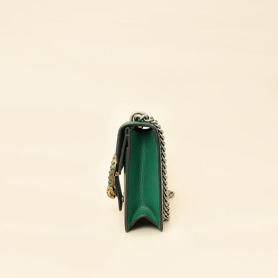 Gucci Green Dionysus Small Shoulder Bag-Gucci-THE CLOSET