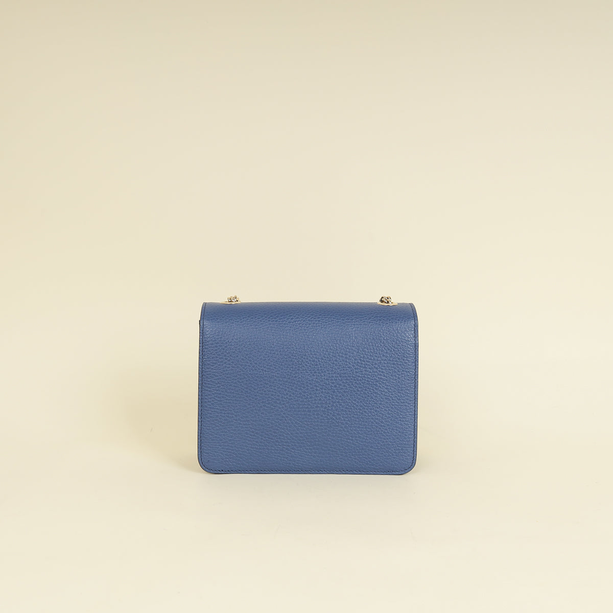 Gucci Blue Interlocking G Flap Small Shoulder Bag-Gucci-THE CLOSET