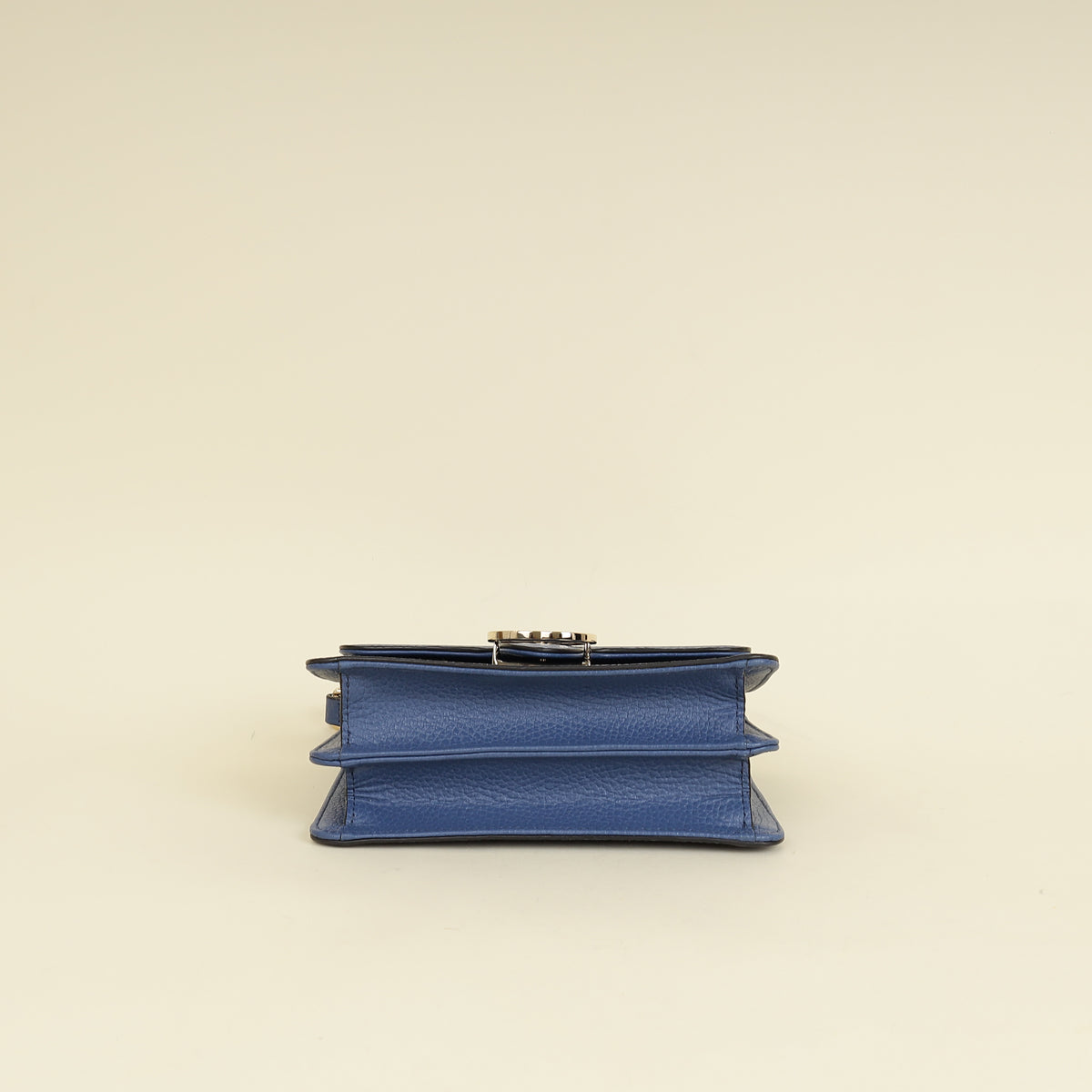Gucci Blue Interlocking G Flap Small Shoulder Bag-Gucci-THE CLOSET