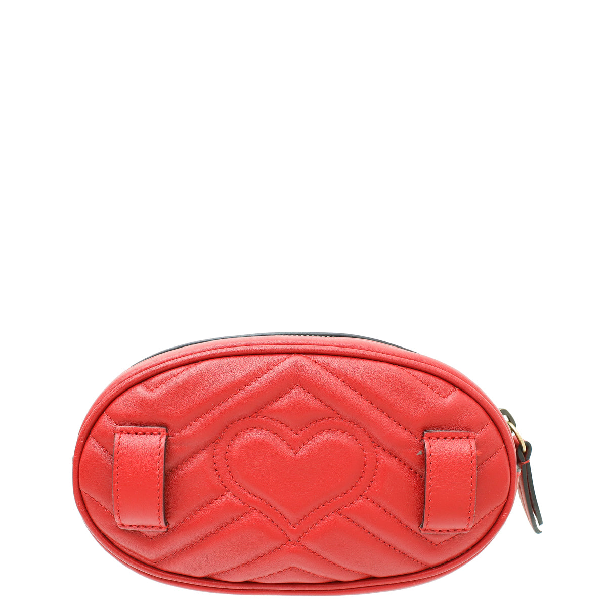 Gucci Red GG Marmont Mini Belt Bag-Gucci-THE CLOSET