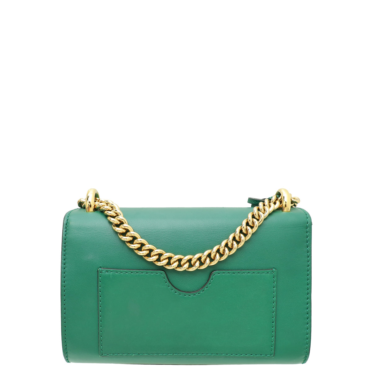 Gucci Green Padlock Chain Small Bag-Gucci-THE CLOSET