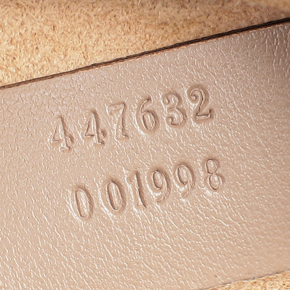 Gucci Taupe GG Marmont Small Camera Bag