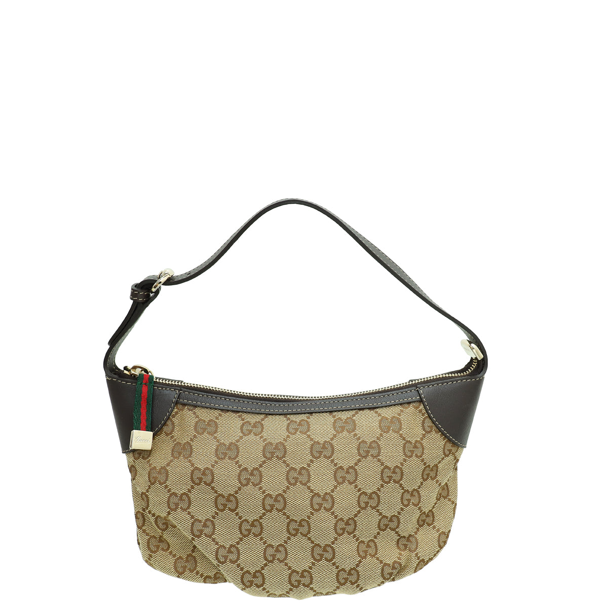 Gucci Brown GG Baguette Small Bag-Gucci-THE CLOSET