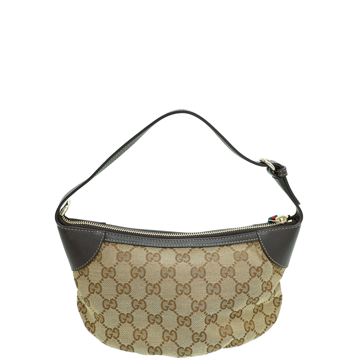 Gucci Brown GG Baguette Small Bag-Gucci-THE CLOSET