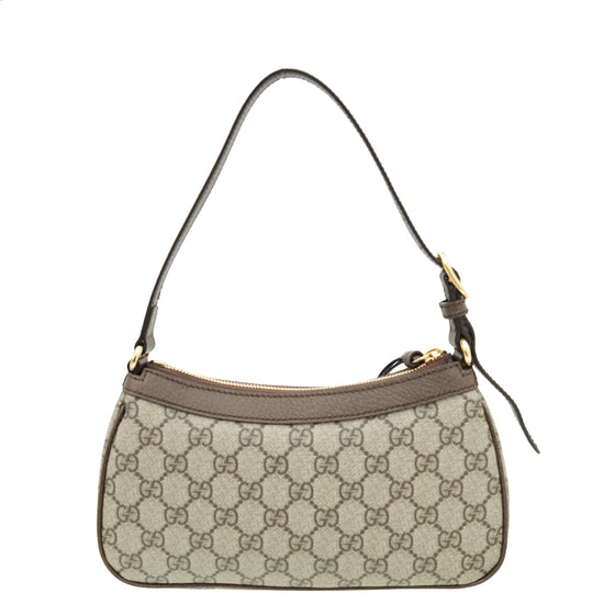 Gucci Bicolor GG Supreme Ophidia Small Handbag