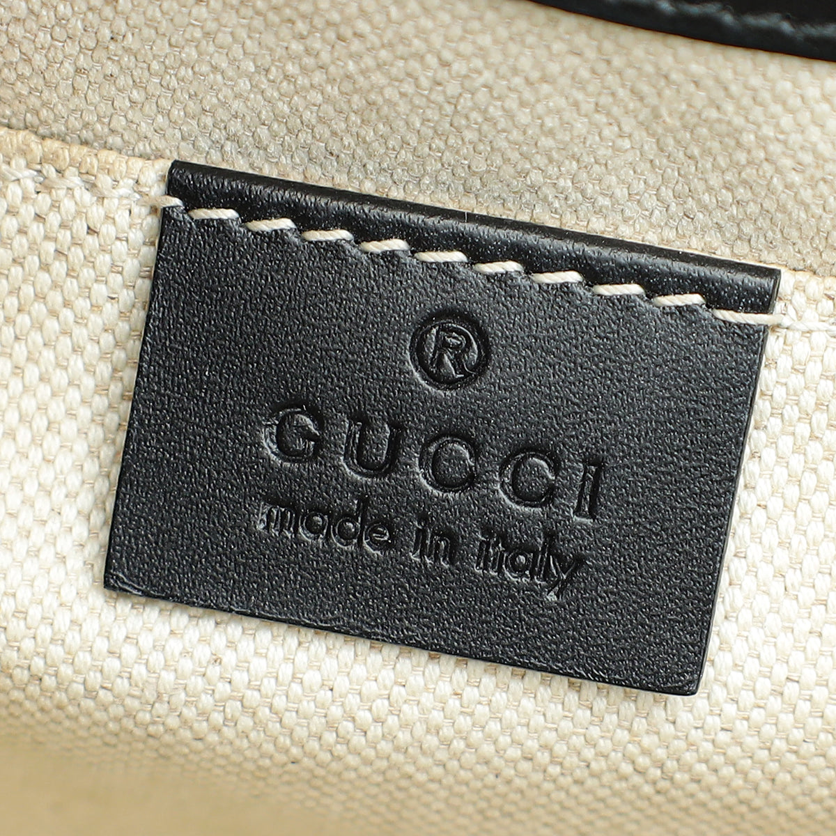 Gucci Black GG Guccissima Emily Small Shoulder Bag