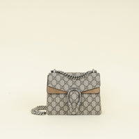 Gucci Ebony GG Supreme Dionysus Small Shoulder Bag