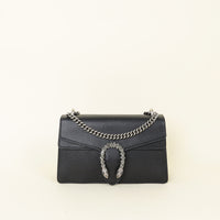 Gucci Black Crystal Dionysus Shoulder Bag