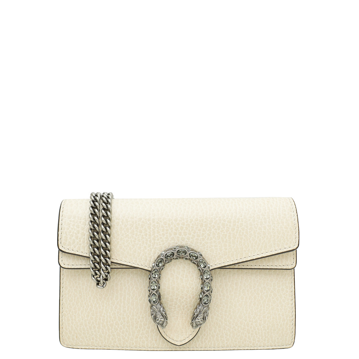 Gucci Ivory Crystal Dionysus Super Mini Bag-Gucci-THE CLOSET