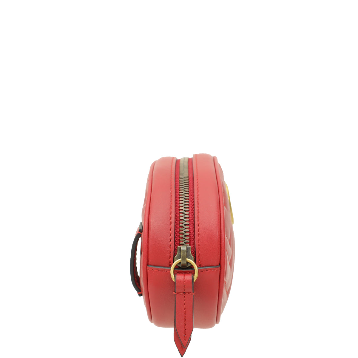 Gucci Red GG Marmont Mini Belt Bag