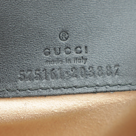 Load image into Gallery viewer, Gucci Black GG Marmont Chain Pouch

