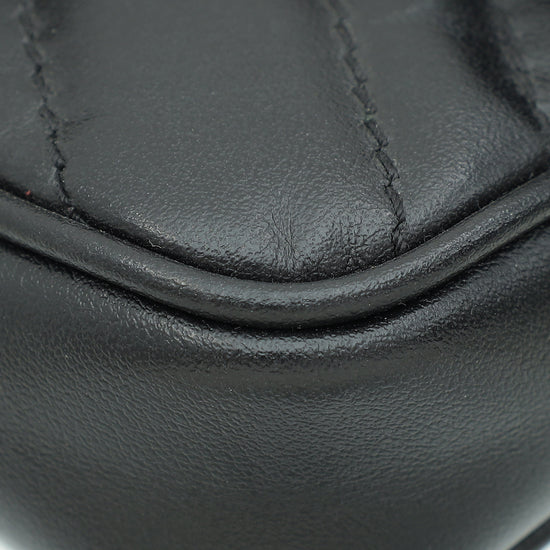 Load image into Gallery viewer, Gucci Black GG Marmont Chain Pouch
