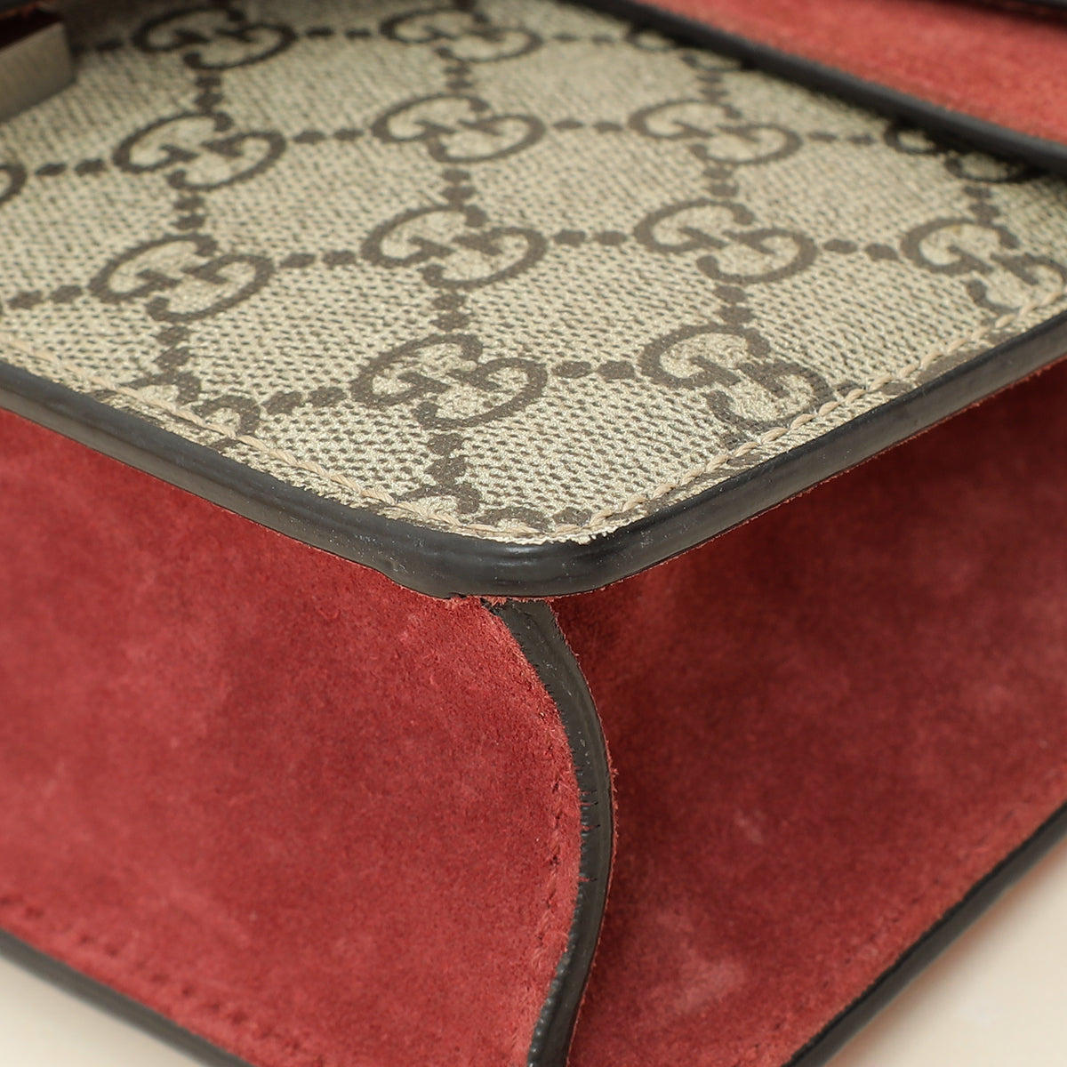 Gucci Bicolor GG Supreme Blooms Dionysus Mini Shoulder Bag-Gucci-THE CLOSET