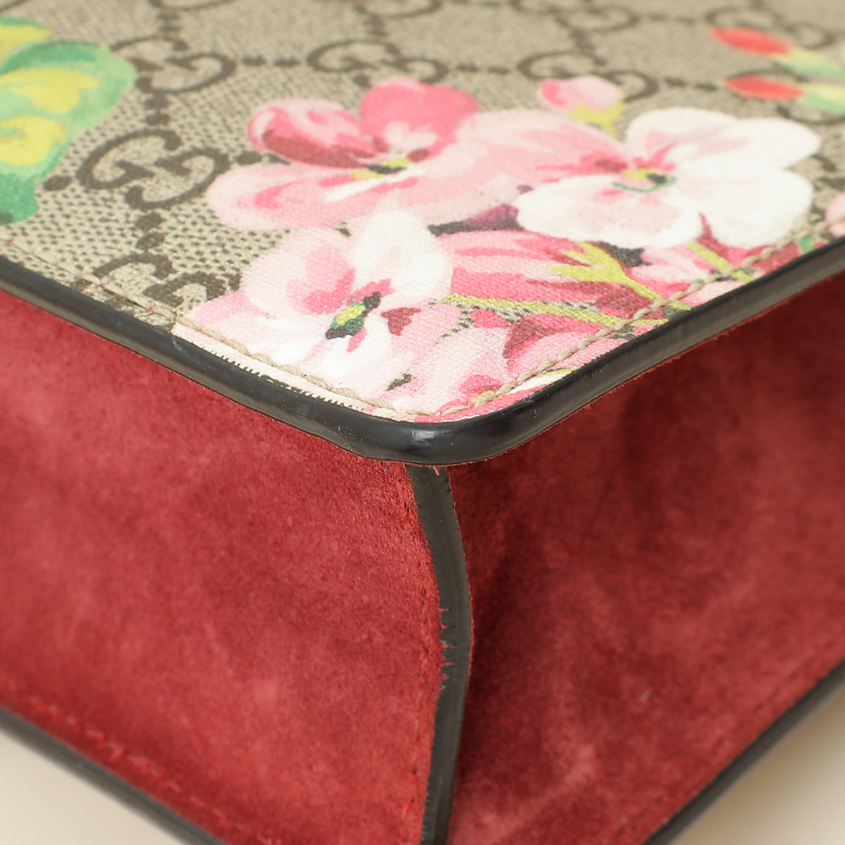 Gucci Bicolor GG Supreme Blooms Dionysus Mini Shoulder Bag-Gucci-THE CLOSET