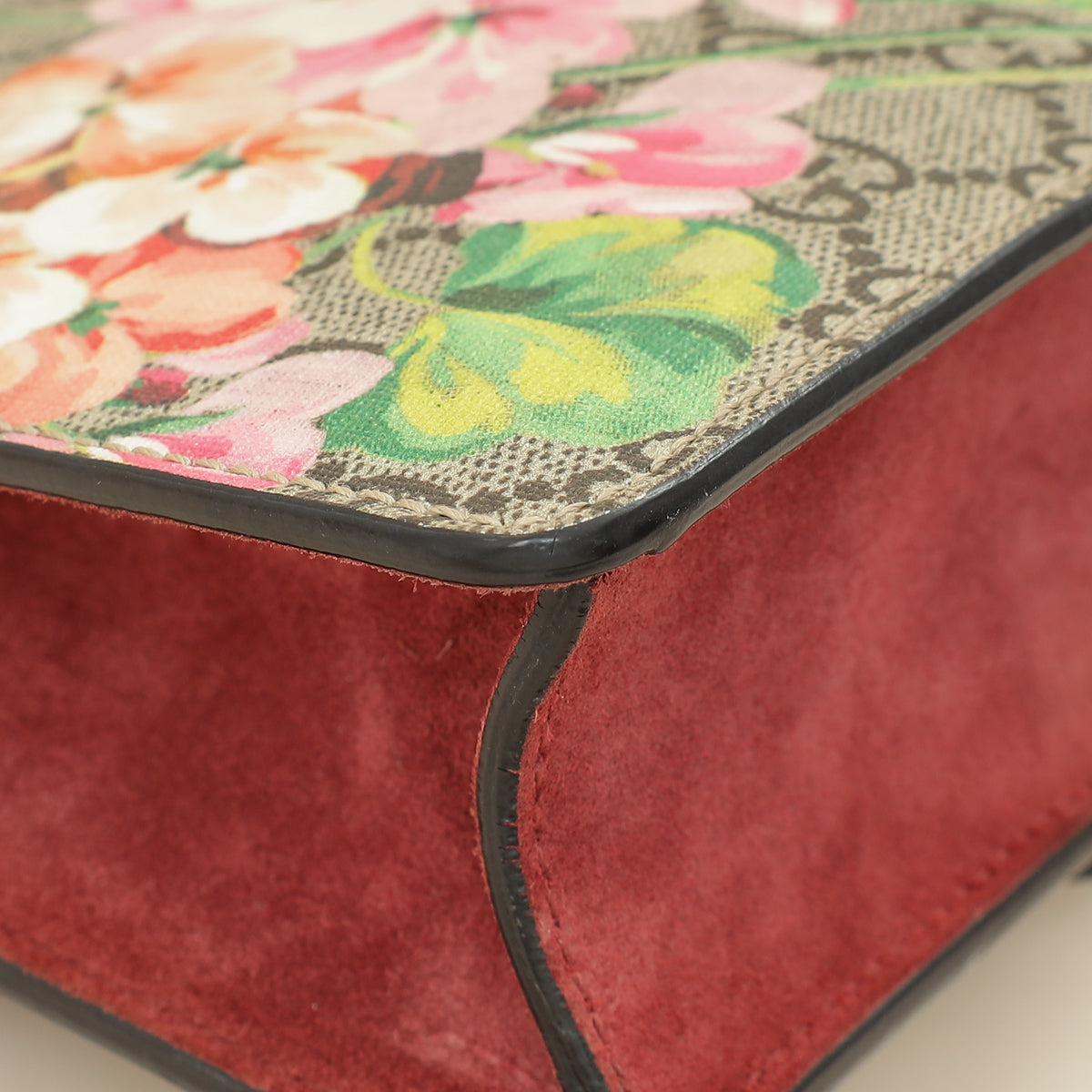 Gucci Bicolor GG Supreme Blooms Dionysus Mini Shoulder Bag-Gucci-THE CLOSET