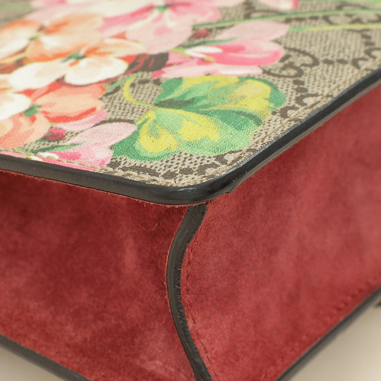 Gucci Bicolor GG Supreme Blooms Dionysus Mini Shoulder Bag-Gucci-THE CLOSET