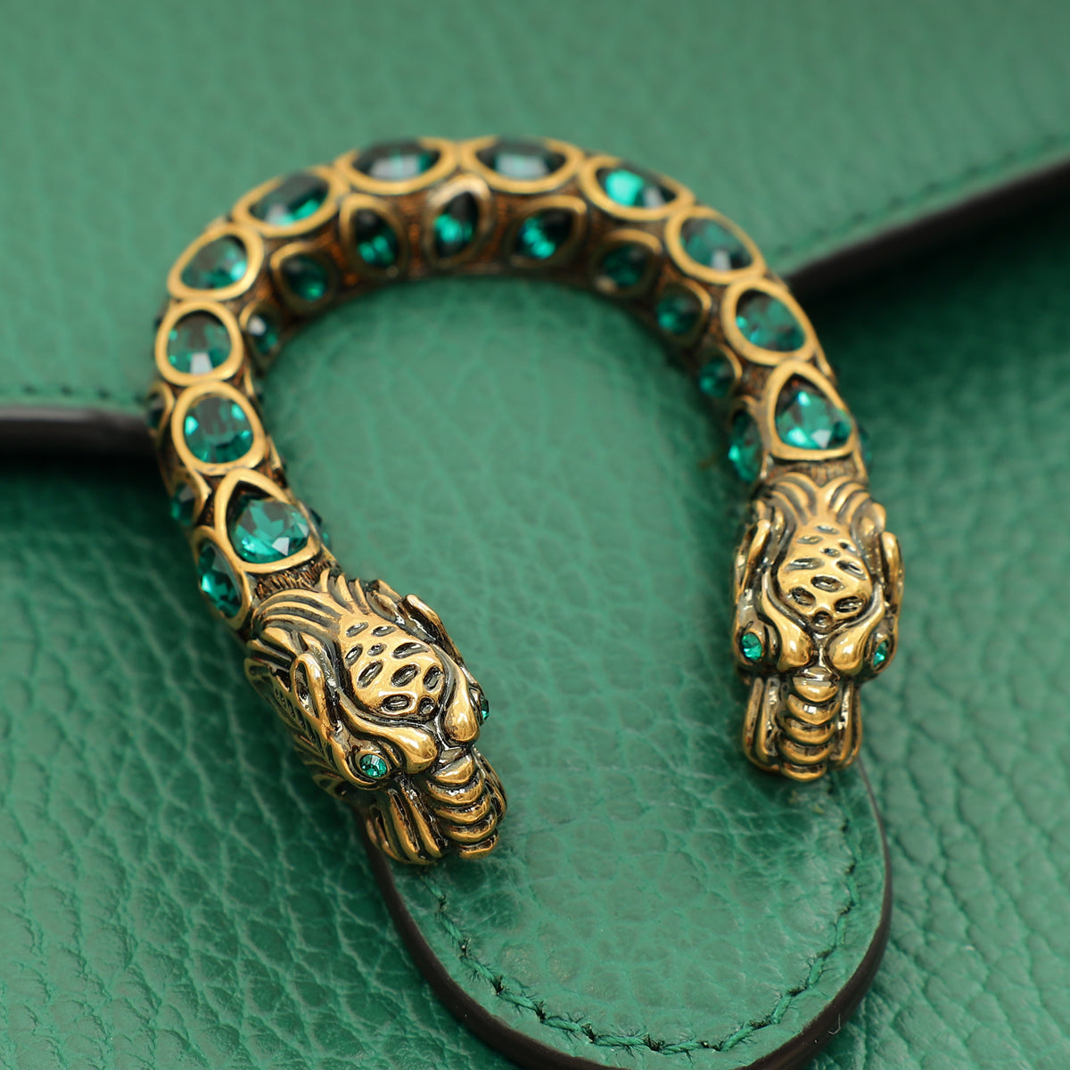 Gucci Green Dionysus Mini Shoulder Bag-Gucci-THE CLOSET