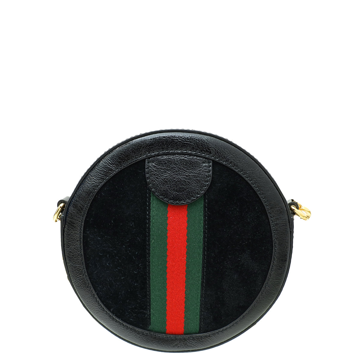Gucci Black Ophidia Round Mini Shoulder Bag-Gucci-THE CLOSET
