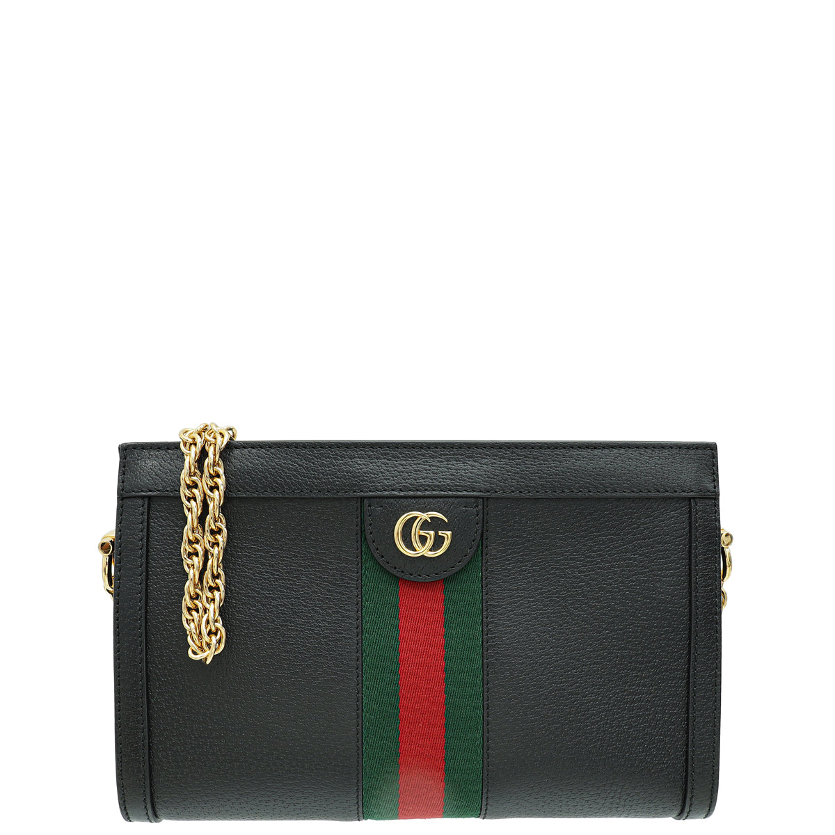 Gucci Black Ophidia Small Shoulder Bag