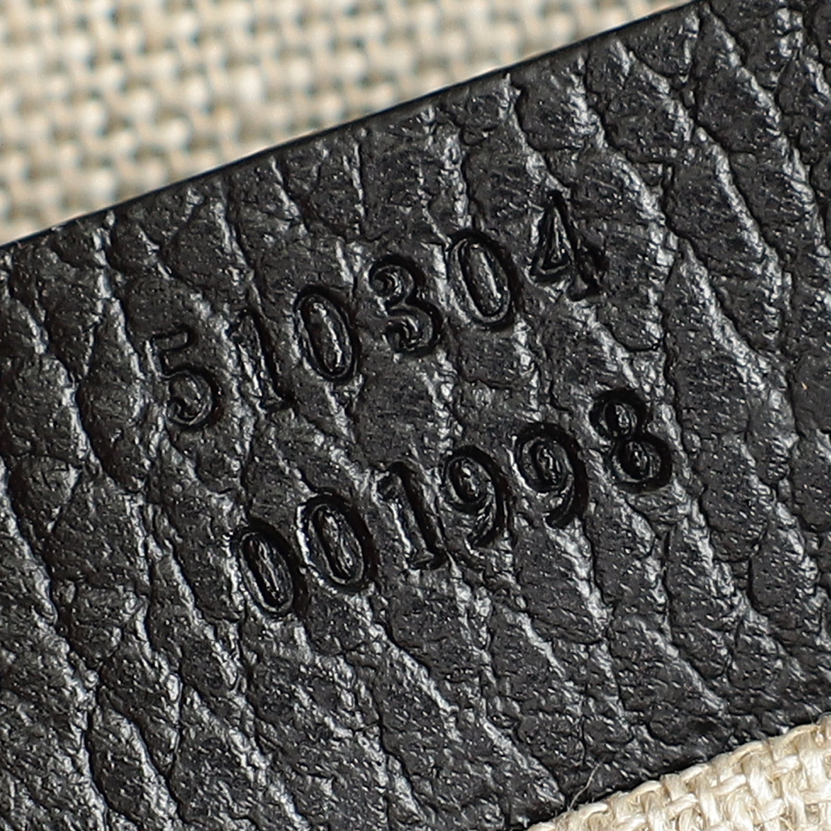 Gucci Black Interlocking G Small Chain Shoulder Bag