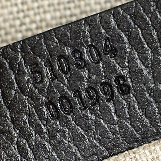 Gucci Black Interlocking G Small Chain Shoulder Bag