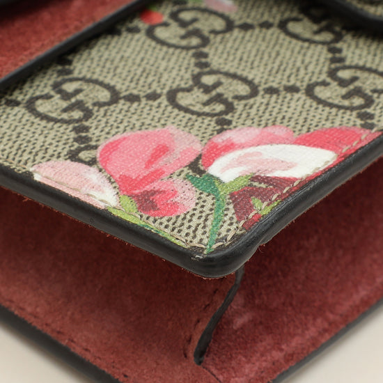 Gucci Multicolor Blooms Print Super Mini Dionysus Bag-Gucci-THE CLOSET