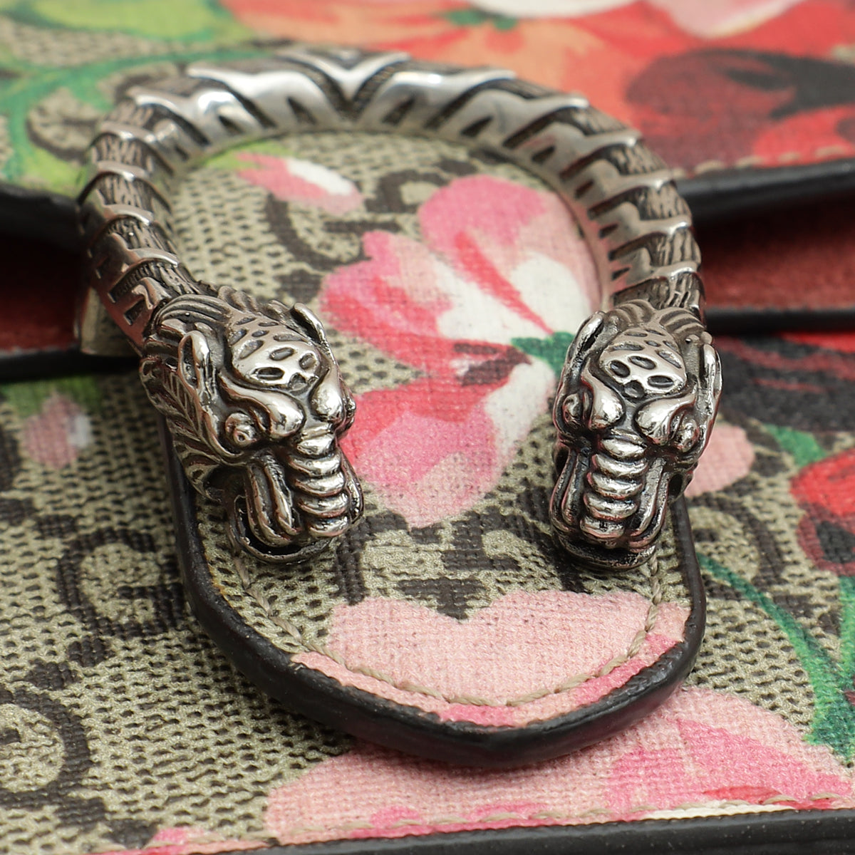 Gucci Multicolor Blooms Print Super Mini Dionysus Bag-Gucci-THE CLOSET