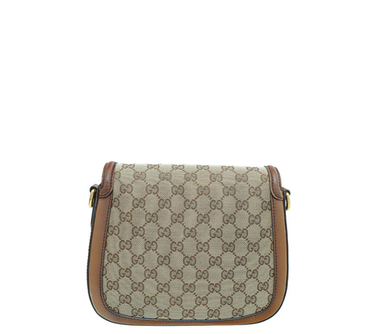 Gucci Bicolor GG Lady Web Shoulder Bag