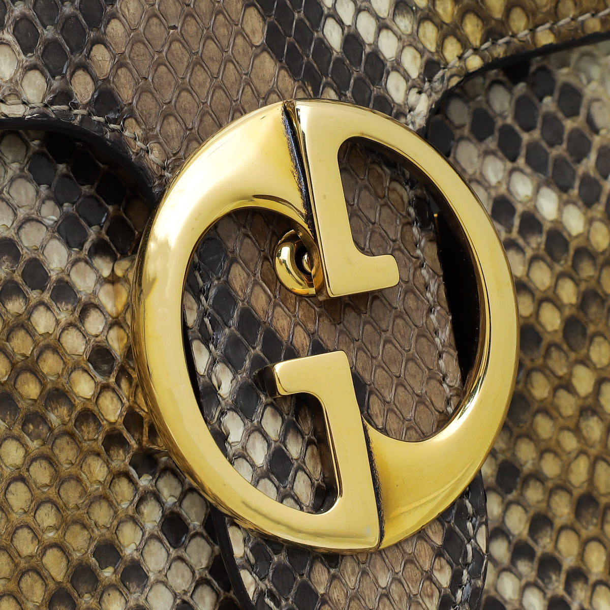 Gucci Python Flags Gucci Tricolor Python 1973 Flap Medium Shoulder Bag – THE CLOSET