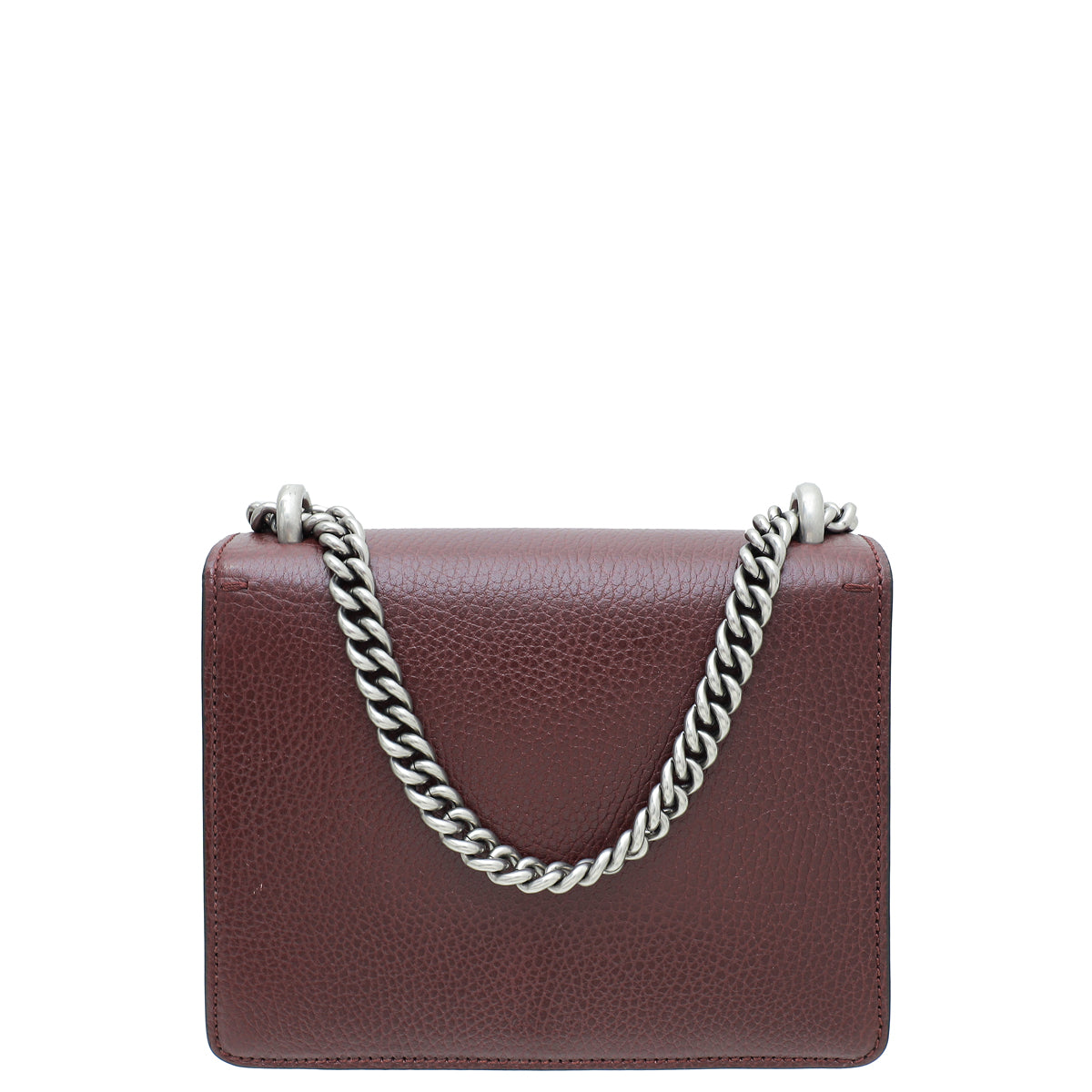 Gucci Burgundy Dionysus Mini Chain Shoulder Bag-Gucci-THE CLOSET