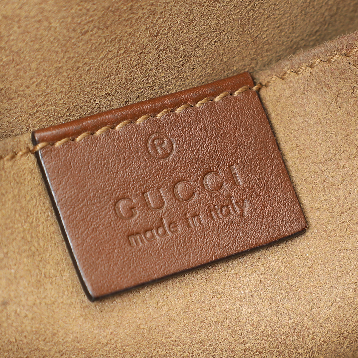 Gucci Ebony GG Supreme Padlock Small Tote Bag-Gucci-THE CLOSET