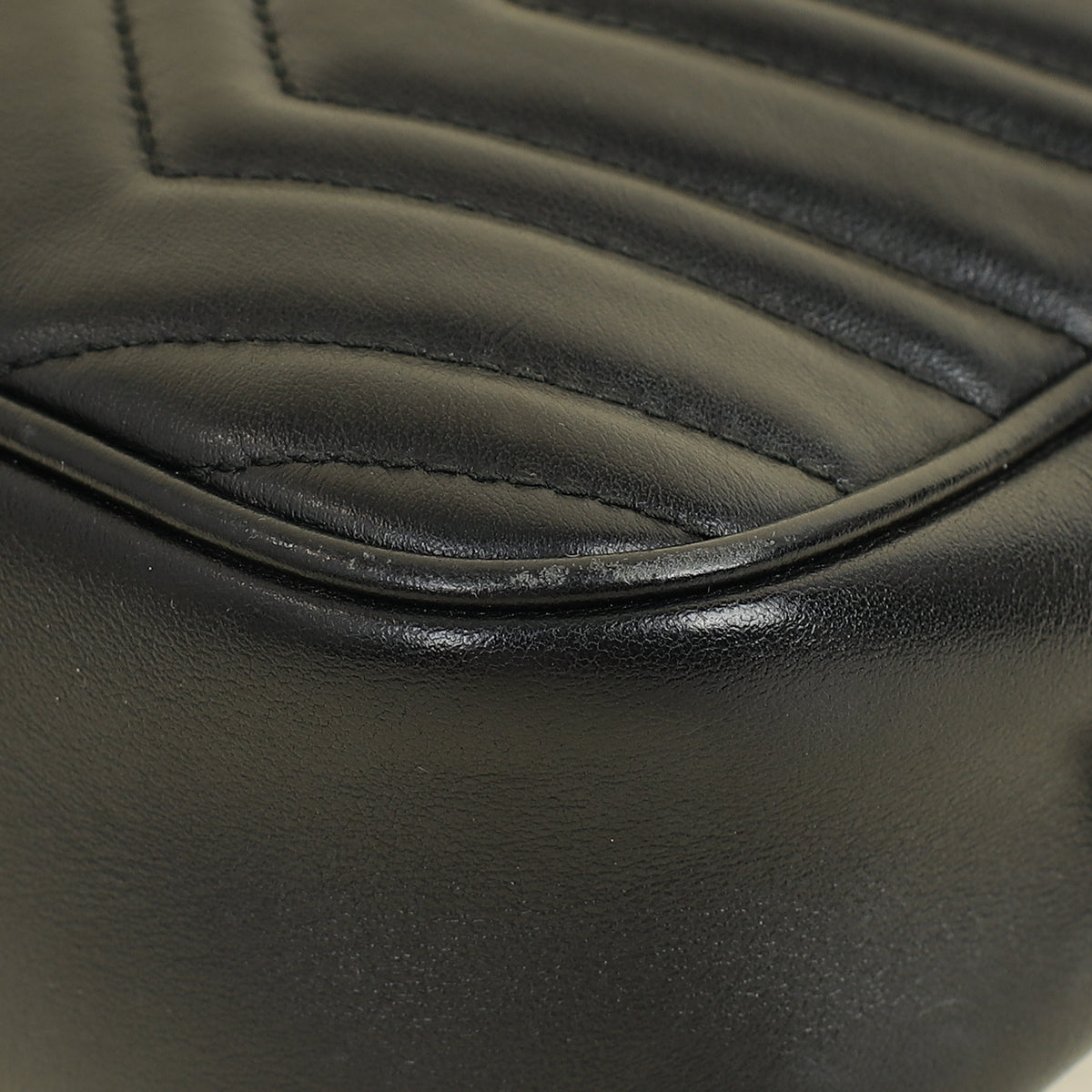 Gucci Black GG Marmont Camera Small Shoulder Bag